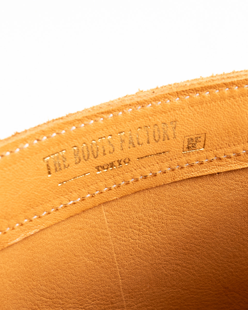 Rolling Dub Trio Griffin Engineer Boot - Dark Beige Suede - Standard & Strange