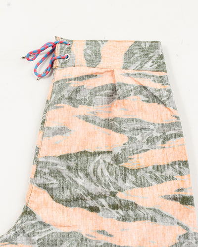 W'Menswear Crazy Border Trouser - Orange Print - Standard & Strange
