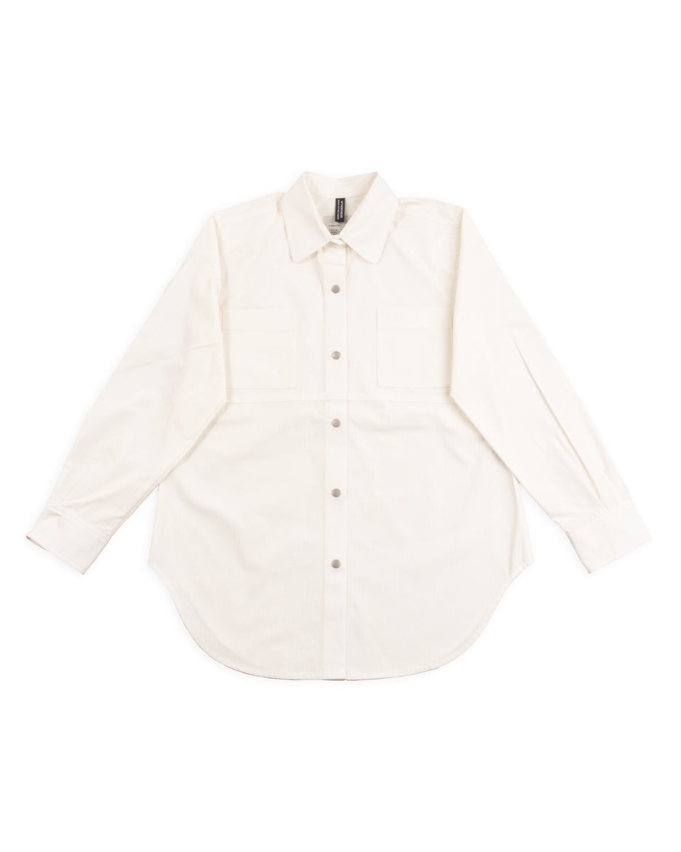 W'Menswear Crew Shirt - Off-White - Standard & Strange