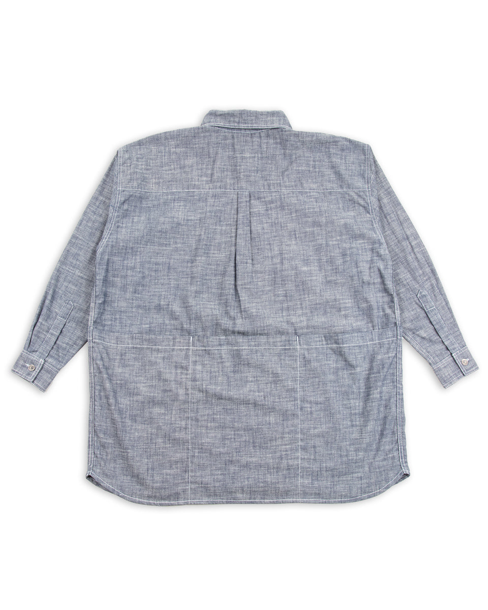 W'Menswear Mechanical Aid Shirt - Denim - Standard & Strange