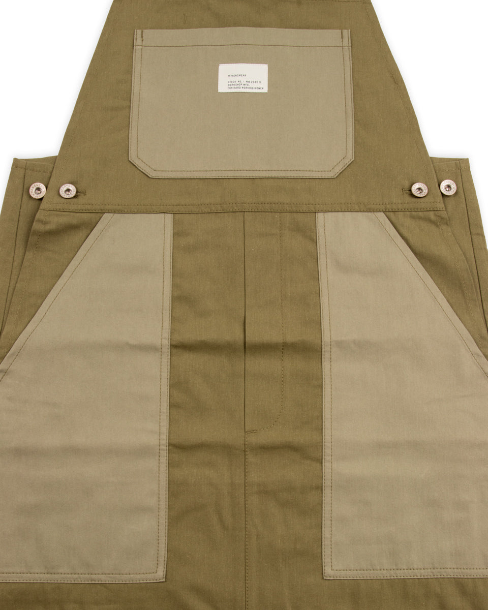 W'Menswear Para Dungaree - Green - Standard & Strange