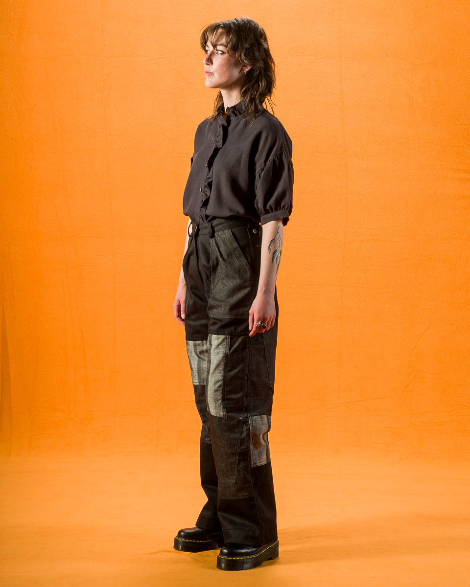 W'Menswear Unisex Freedom Flight Trouser - Black - Standard & Strange