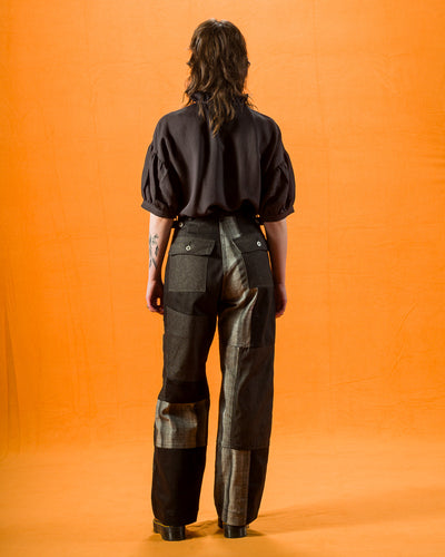 W'Menswear Unisex Freedom Flight Trouser - Black - Standard & Strange