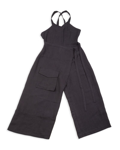 W'Menswear Wrap Coverall - Black - Standard & Strange