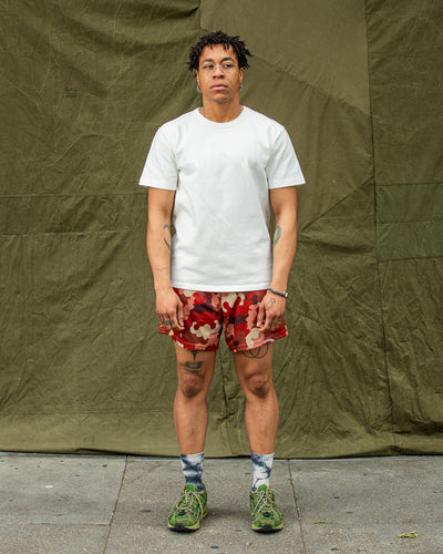 Wonder Looper Double Heavyweight Crewneck T-shirt - White - Standard & Strange