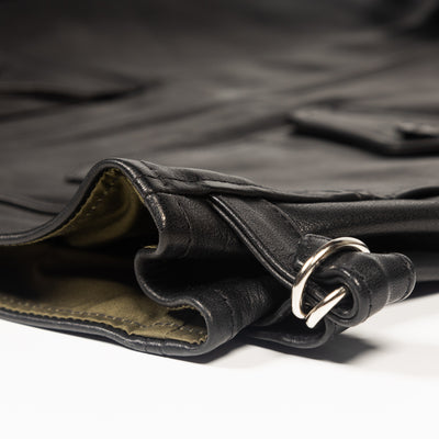 Attractions Horsehide A-1 Zip Jacket - Black - Standard & Strange