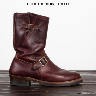 John Lofgren Wabash Engineer Boots - Burgundy CXL - Standard & Strange