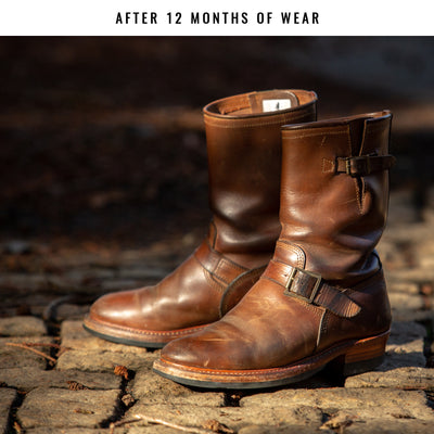 John Lofgren Wabash Engineer Boots - Natural CXL - Standard & Strange