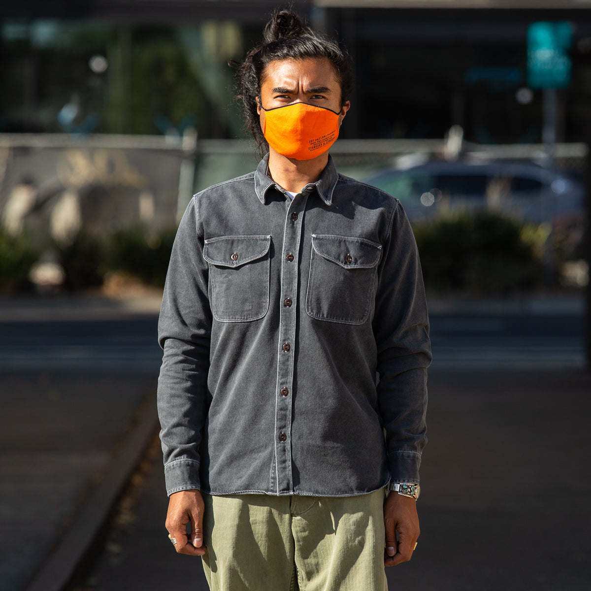 Freenote Utility Shirt - Charcoal - Standard & Strange