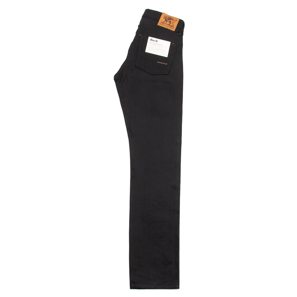 Indigofera Buck Tapered Fit - 14oz Gunpowder Black Selvedge - Standard & Strange