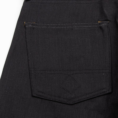 Indigofera Buck Tapered Fit - 14oz Gunpowder Black Selvedge - Standard & Strange
