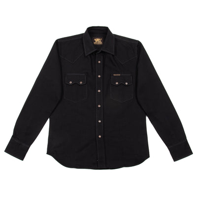 Indigofera Ryman Shirt - Black Denim - Standard & Strange