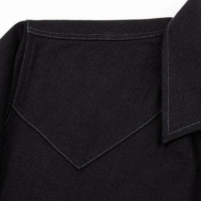 Indigofera Ryman Shirt - Black Denim - Standard & Strange