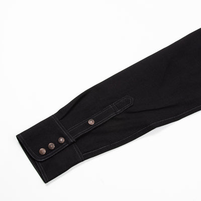 Indigofera Ryman Shirt - Black Denim - Standard & Strange