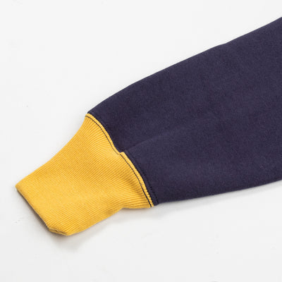 The Real McCoy's Loopwheel After Hooded Parka - Blue/Yellow - Standard & Strange