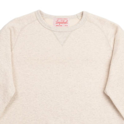 Standard & Strange Wakayama Special Loopwheel Raglan Crewneck Sweatshirt - Heather Gray - Standard & Strange