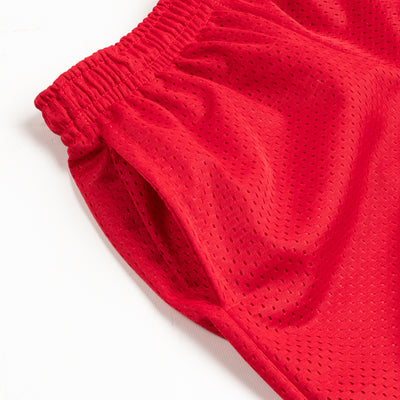 American Trench Classic Mesh Short - Red - Standard & Strange