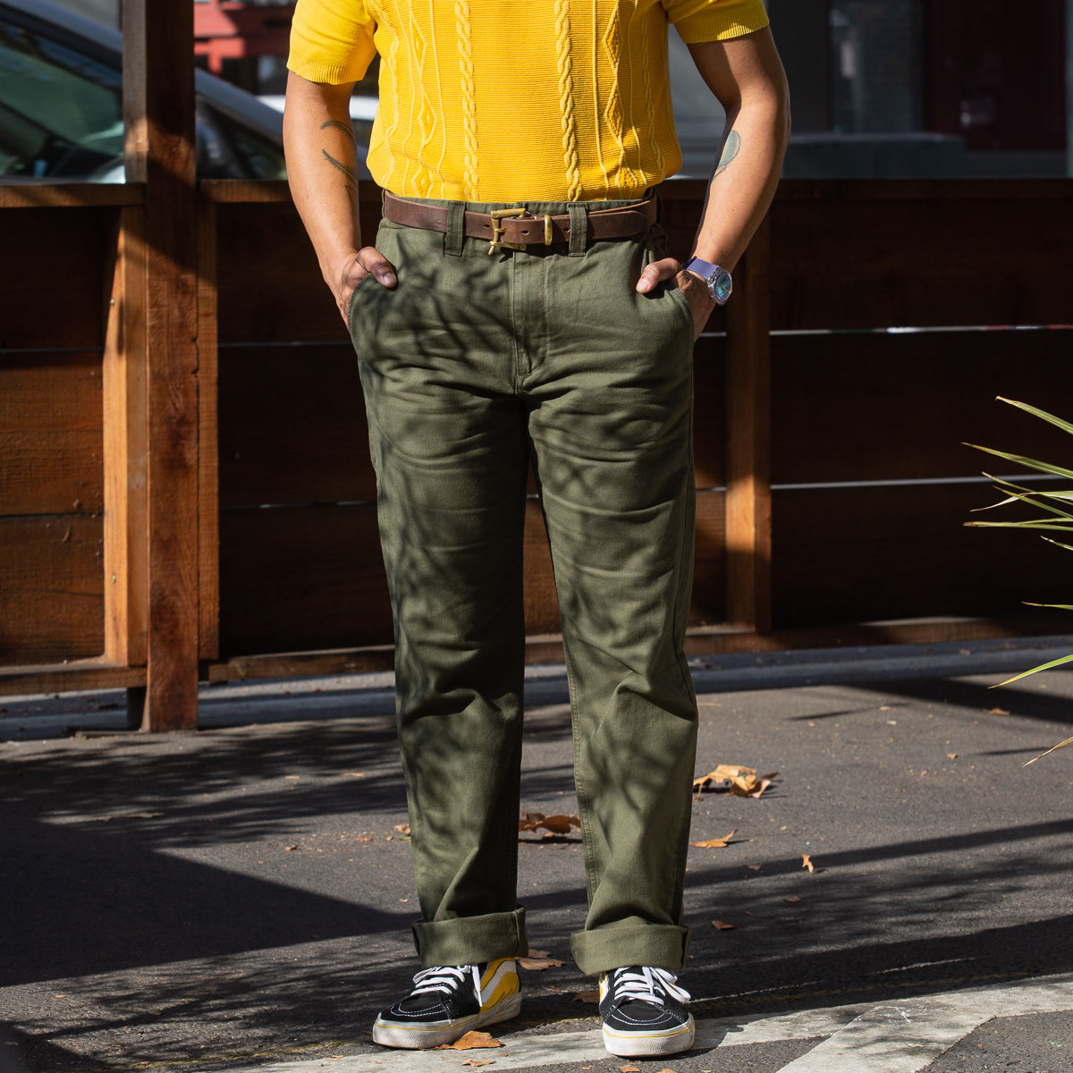 Freenote Deck Pant - Olive - Standard & Strange