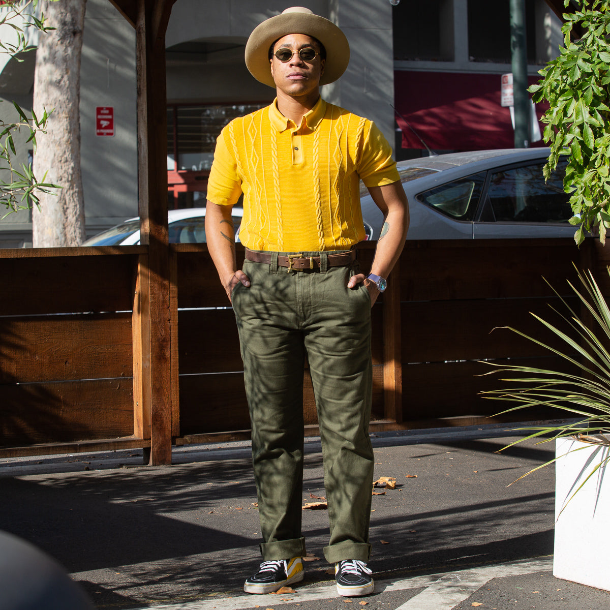Freenote Deck Pant - Olive - Standard & Strange