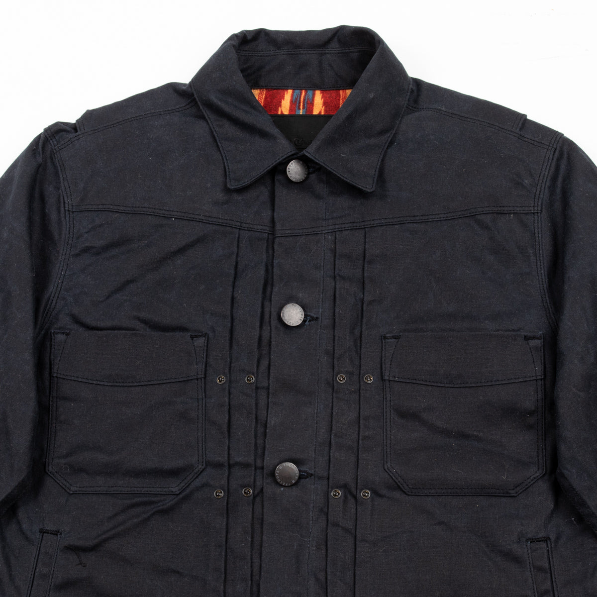 Freenote RJ-1 Jacket - Black Waxed Canvas - Standard & Strange