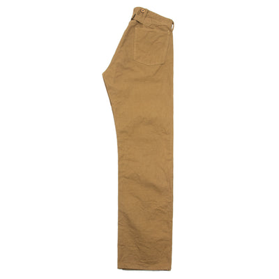 Ooe Yofukuten The Boss Pants - 12.5oz Khaki Selvedge Duck - Standard & Strange