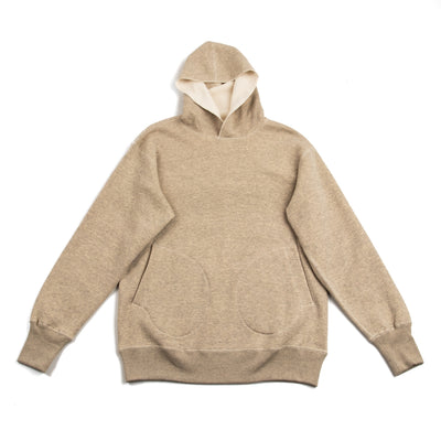 The Real McCoy's Boxing Glove Pocket Hooded Sweatshirt - Oatmeal - Standard & Strange