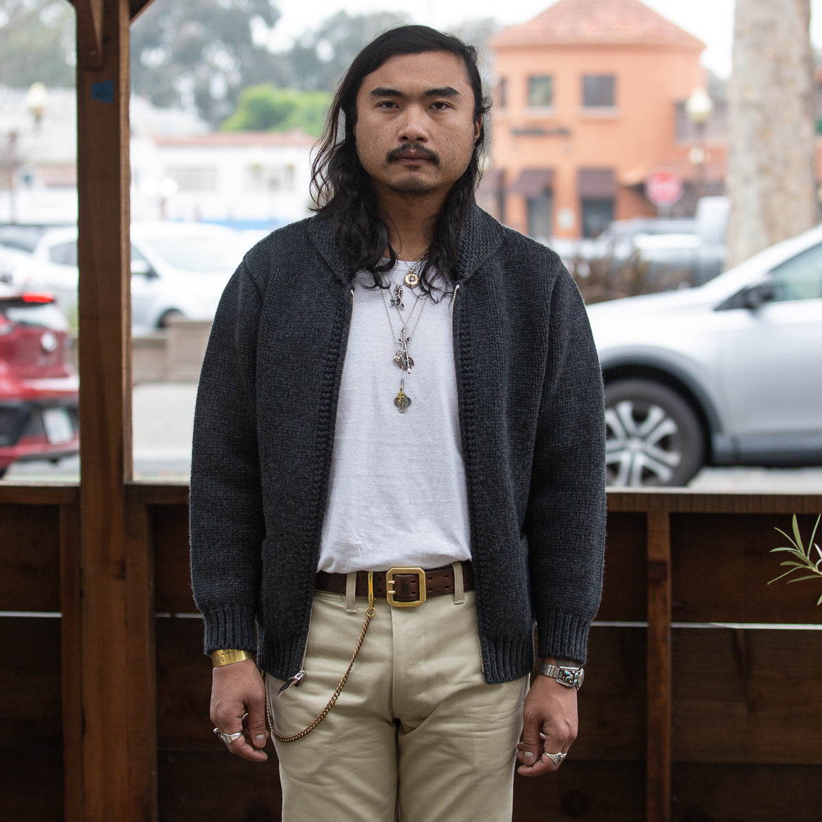 The Real McCoy's Heavy Wool Cashmere Sweater - Chale - Standard & Strange