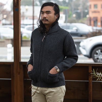 The Real McCoy's Heavy Wool Cashmere Sweater - Chale - Standard & Strange