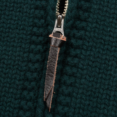The Real McCoy's Heavy Wool Cashmere Sweater - Green - Standard & Strange