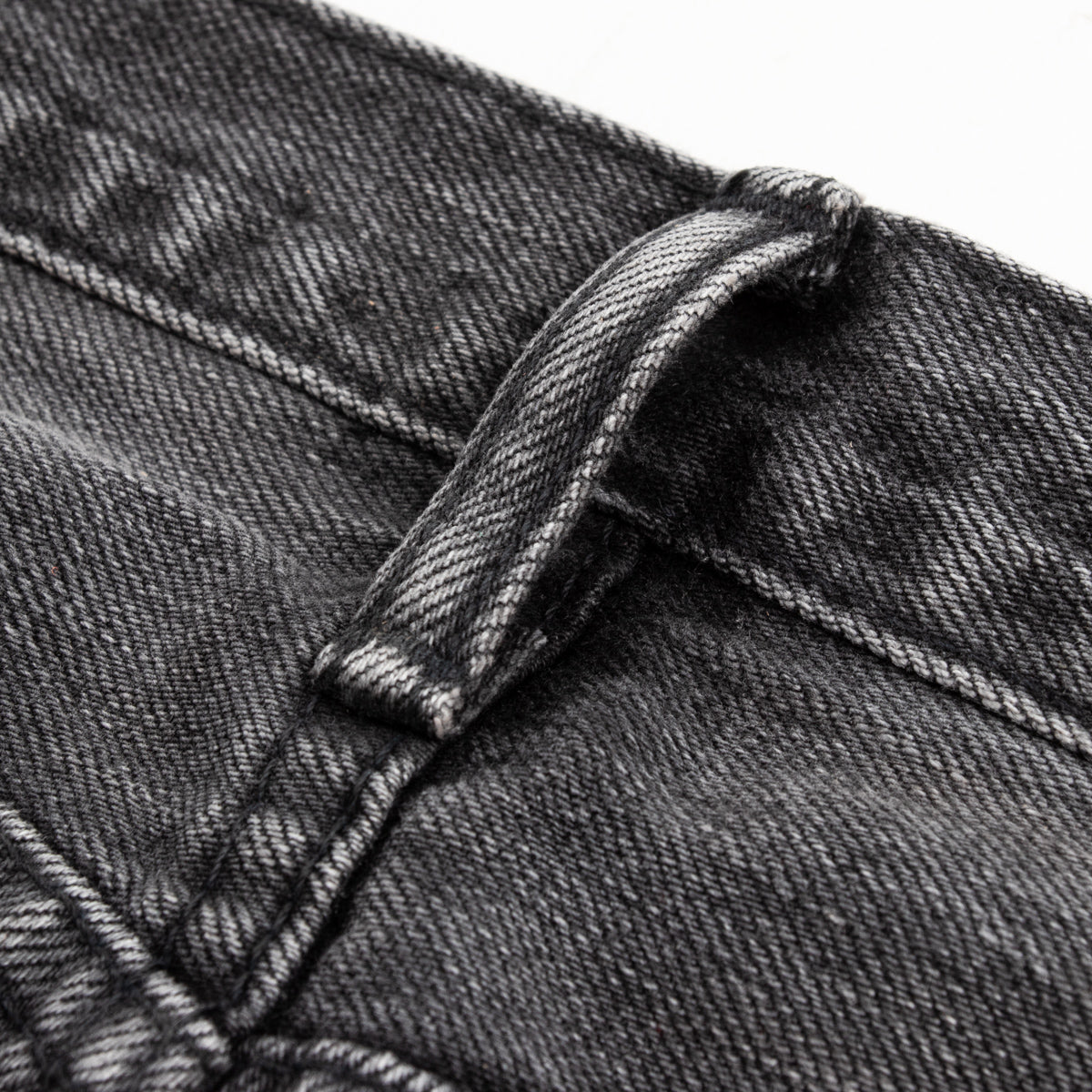 The Real McCoy's Joe McCoy Lot 966BK Black Denim Jeans (Washed) - Standard & Strange