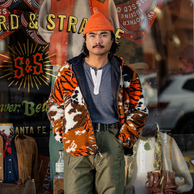 The Real McCoy's Multi Panel Animal Fur Parka - Standard & Strange
