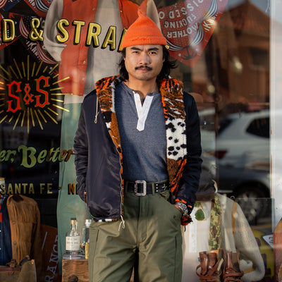 The Real McCoy's Multi Panel Animal Fur Parka - Standard & Strange