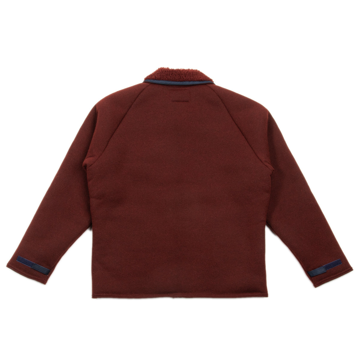 The Real McCoy's Outdoor Pile Cardigan - Brick Red - Standard & Strange